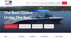 Desktop Screenshot of carvercovers.com